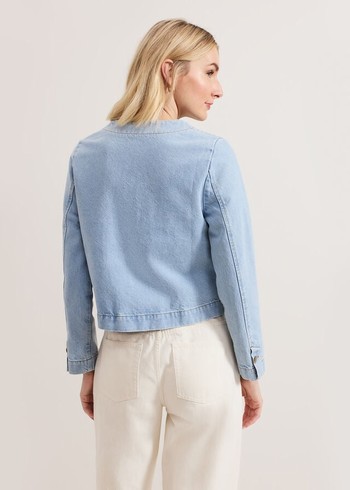 Phase Eight Ripley Denim Jackets Wash USA | 5812476-TJ